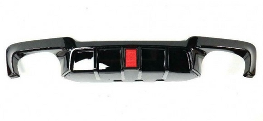 M5 Performance rear bumper diffuser with LED Lights for BMW F10, F11 models