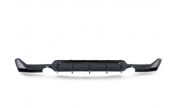 Gloss Black Performance Rear Diffuser for BMW F32, F33, F36 435, 440 models.