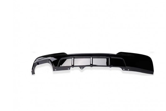 Gloss Black Performance rear bumper diffuser for BMW F10, F11 models