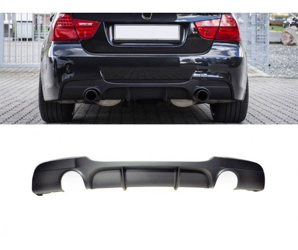 Performance Rear Bumper Diffuser Valance for BMW E90, E91 335i models