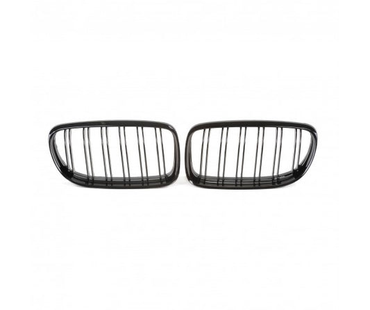 Performance Glossy Black Kidney Grilles for BMW E90, E91 LCI models