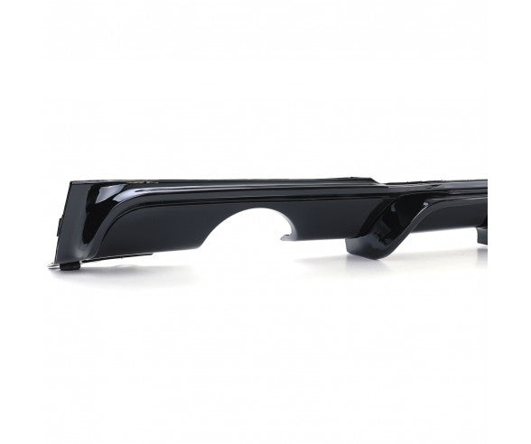 Gloss Black Performance diffuser valance for BMW F30, F31 316/318/320 models.