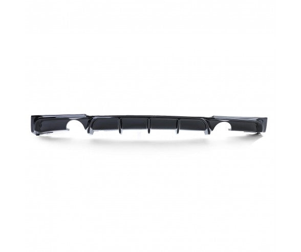 Gloss Black Performance diffuser valance for BMW F30, F31 335/340 models.