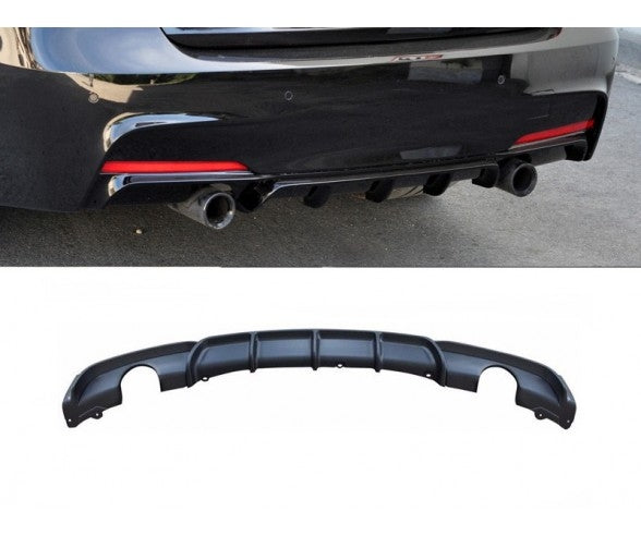 Performance Rear bumper diffuser valance for BMW F30, F31 335i / 335D / 340i models