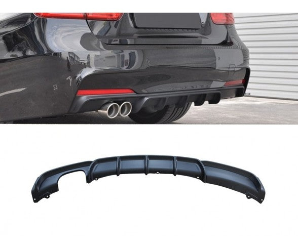 Performance Rear bumper diffuser valance for BMW F30, F31 325 / 328 / 330 models